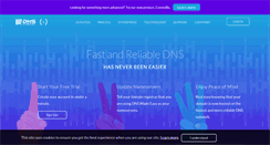 Desktop Screenshot of dnsmadeeasy.com